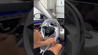 remove plastic cover from your car automobile luxury technology [upl. by Rovert956]