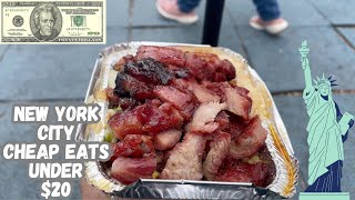 Nyc Cheap Eats under 20 [upl. by Zed]