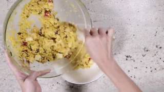 Curried Peanut Cauliflower Rice [upl. by Cirtemed983]