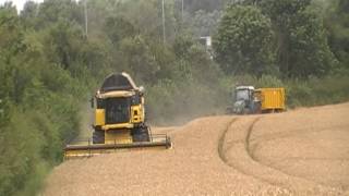 New Holland CX860 and Fendt [upl. by Akenit]