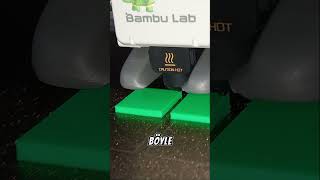 Bambu Lab A1 Combo ile ütüleme işlemi nasıl yapılır 3dyazıcı reklam robolink bambulab [upl. by Khai697]