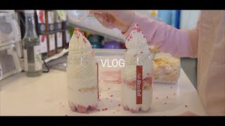 Tartare ice cream🥩  cafe vlog🌸 [upl. by Selia]