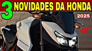 3 Motos de 750cc da Honda Atualizadas para 2025 [upl. by Dorren]