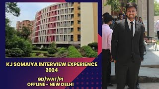 KJ Somaiya Offline Personal Interview Experience CONVERTED  WAT and GD Topics Discussed  MBA [upl. by Elleined]