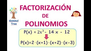 FACTORIZACIÓN DE POLINOMIOS [upl. by Iel]