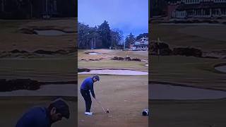 Robert Rock hole out at Sunningdale 2023 golf robertrock [upl. by Ramal304]