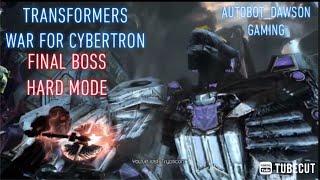 One Shall Stand Transformers War for Cybertron Trypticon Final Boss Fight on HARD MODE [upl. by Alaham245]