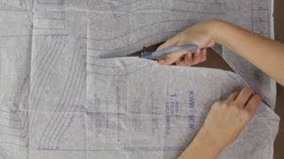 How to Cut Out Sewing Pattern Pieces  Updated [upl. by Lorenzo]