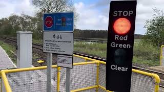 Rainford Colliery MWL Foot Level Crossing Lancashire Monday 15042024 [upl. by Leidba]