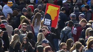 March for our Lives AntiWaffen Protest in den USA [upl. by Aradnahc]