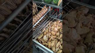 World Famous Charcoal Grilled Chicken Wings in Malaysia [upl. by Walls]