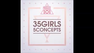 PRODUCE 101  35 Girls 5 Concepts Make Some Noise  24시간 24Hours [upl. by Kreindler865]