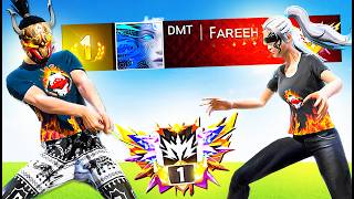 REGION TOP 1 CHALLENGE Against DMT FAREEHA 😱 [upl. by Barcus]