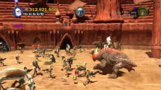 Lego Star Wars III The Clone Wars  Prologue  Geonosian Arena Free Play 1 [upl. by Adnaram]