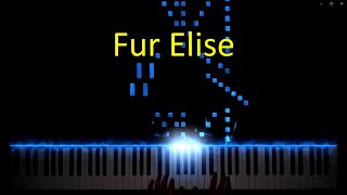 Fur Elise on Piano [upl. by Bilac]