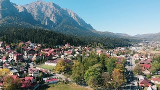 Poiana Tapului by Drone  Busteni  Romania  4K [upl. by Airak580]