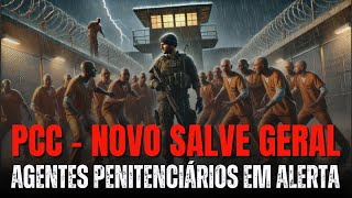 PCC emite novo quotsalve geralquot e agentes penitenciários de São Paulo estão em alerta [upl. by Doraj669]