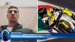 Misano tragedia in pista un pilota in un incidente con 4 moto [upl. by Chemash]