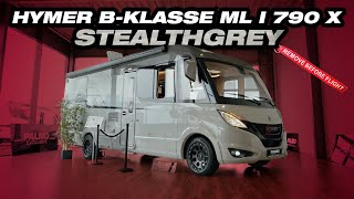 HYMER B  KLASSE BML  I 790 X  STEALTHGREY [upl. by Noicnecsa]