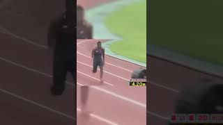 Justin Gatlin ‘Breaks’ Usain Bolt’s World 100M Record [upl. by Esile]