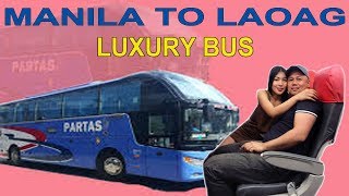 Partas Luxury Bus Going to Laoag [upl. by Lorain]