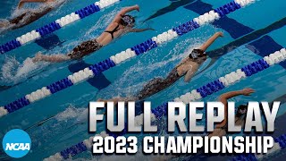 2023 NCAA DIII swimming and diving championship Day one full replay [upl. by Skolnik839]