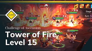 SW Guide Tower of Fire  Level 15  Challenge of Ascension [upl. by Aiuhsoj]