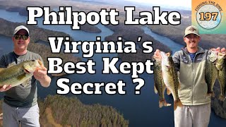 Virginias best kept secret Philpott Lake Bass Fishing with Colin amp Chase Bennett [upl. by Barbour]