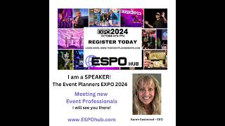 Excited to be a speaker at The Event Planner EXPO 2024 [upl. by Aneez]