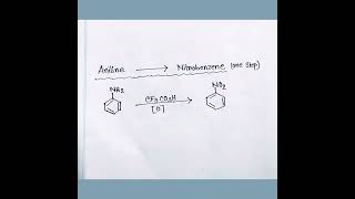 Aniline to Nitrobenzene Conversion [upl. by Capon]