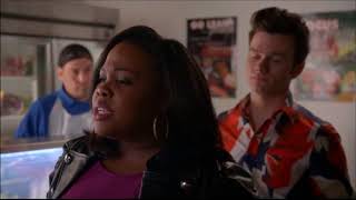 Glee  Mercedes and Kurt tell New Directions about their fight about tots 5x13 [upl. by Hurlee]