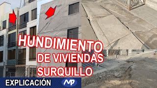 HUNDIMIENTO DEL SUELO EN SURQUILLO [upl. by Yellah694]