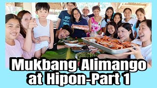 VLOG 386 PART 1 MUKBANG ALIMANGO AT HIPON [upl. by Eng]