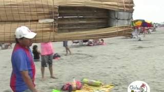 Elaboración del Caballito de Totora  Pimentel Perú [upl. by Hinckley20]