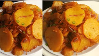 Lyonnaise Potatoes RecipeMake this if you have potatoes and onions [upl. by Gavrila]