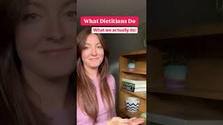 What people think dietitians do vs what we actually do [upl. by Koch]