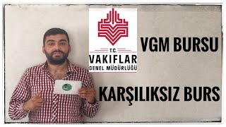 750₺ BURS  İLOKUL ORTAOKUL LİSE ÖĞRENCİLERİNE KARŞILIKSIZ BURS VGM BURS BAŞVURUSU  750₺ [upl. by Rame]