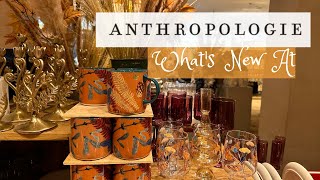 FALL DECOR AT ANTHROPOLOGIE Lets Tour The Home Decor Section [upl. by Nirag]