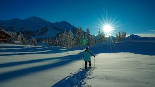 San Simone il Top del paesaggio invernale alpino [upl. by Gunning857]