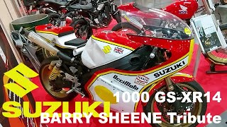 SUZUKI 1000 GSXR 14 project built with spare parts Barrysheen Tribute [upl. by Ade]