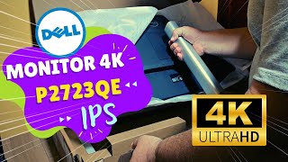 Monitor 4K Dell P2723QE de 27 Polegadas IPS [upl. by Yee122]