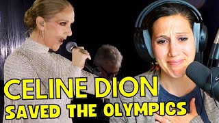 Back in full force Celine Dion Breath Taking Performance at the Olympics 2024 CelineDion [upl. by Radmilla]