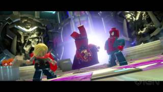 LEGO Marvel Launch Trailer Featuring Stan Lees Awesome Voice [upl. by Veradis]