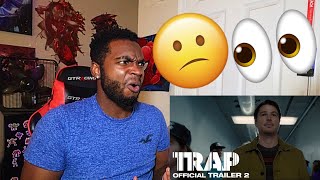 Trap  Official Trailer 2 2024 Reaction trap scary reaction [upl. by Arammahs546]