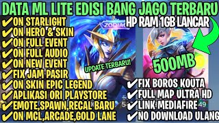 Data ML Lite Full Event 500Mb Terbaru Patch Revamp  ML Lite  Cara Mengatasi Lag amp Patah Patah [upl. by Iolanthe821]