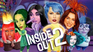 Celebrities in INSIDE OUT 2 [upl. by Filiano]