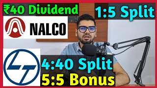 LampT Bonus  Dividend • Nalco Ltd • Stocks Declared High Dividend Bonus amp Split With Ex Dates [upl. by Aloysia675]