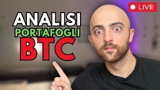 Analisi di portafoglio con BITCOIN live [upl. by Dougal]