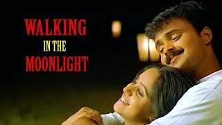 Walking in the moonlight   Sathyam Sivam Sundaram Malayalam Movie Song  Kunjako Boban [upl. by Accebber]