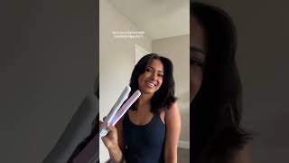 Flat iron tips hairstraightening flatirons hairtips hairtools shorts hairstyletutorial [upl. by Heshum]